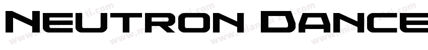 Neutron Dance Condens SemiItal字体转换